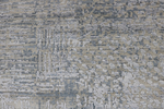 HANDLOOMED JACQUARD RK203 SILVER / BLUE