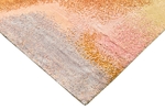 CANVAS ART WITH SILK J1051 PINK / GOLD