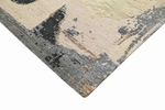 CANVAS ART WITH SILK JC708 GREY / BEIGE