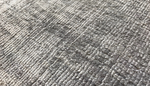 HANDLOOMED PURE SILK SR-345 Silver Grey