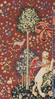 15th Century Tapestry recreation. "Taste" From the Lady with the Unicorn Series 