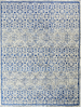 MOROCCAN TZ704 IVORY / BLUE