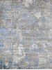 HANDLOOMED JACQUARD RK197 GREY / BLUE