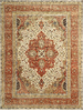 BAKSHAHESH B1235 IVORY / RUST