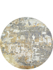 CANVAS ART WITH SILK C9329 GREY / GOLD