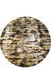CANVAS ART WITH SILK C9425 BROWN
