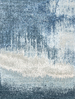 CANVAS ART WITH SILK J1056 SILVER / BLUE