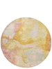 CANVAS ART WITH SILK J1066 PINK / GOLD
