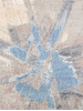 CANVAS ART WITH SILK JC689 IVORY / BEIGE