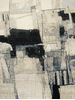 CANVAS ART WITH SILK JC696 BEIGE / BLACK
