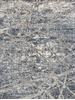 CANVAS ART WITH SILK JC744 GREY / SILVER