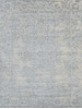 HANDLOOMED JACQUARD RK121 BLUE / WHITE