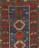 Antique Caucasian Kazak Rug Circa 1900. 