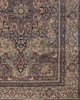 Antique Persian Kirman Lavar Rug circa 1880
